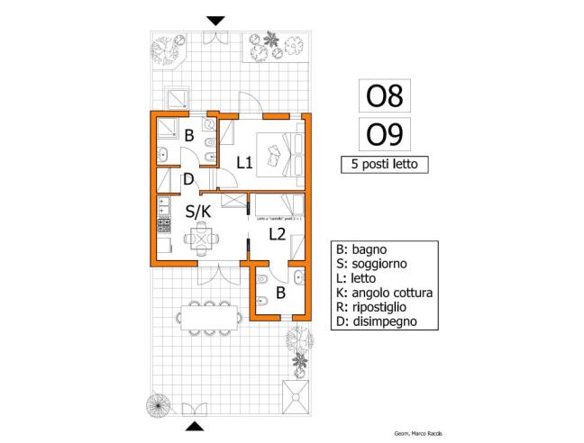 Anteprima foto 7 - Affitto Villetta a schiera Vacanze da Privato a Villasimius (Sud Sardegna)