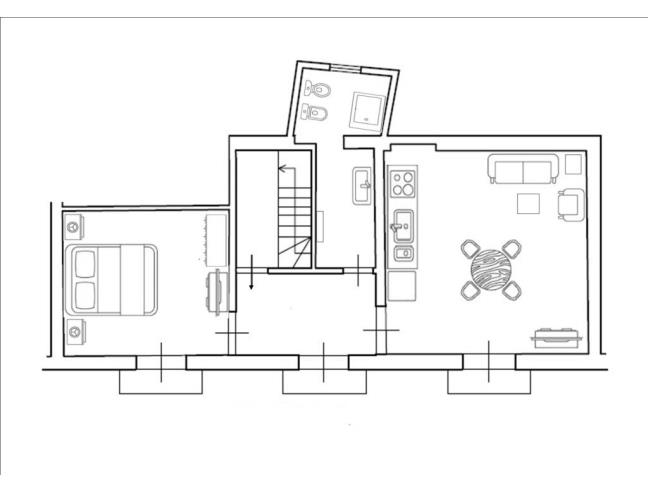 Anteprima foto 7 - Appartamento in Affitto a Caltanissetta - Centro città