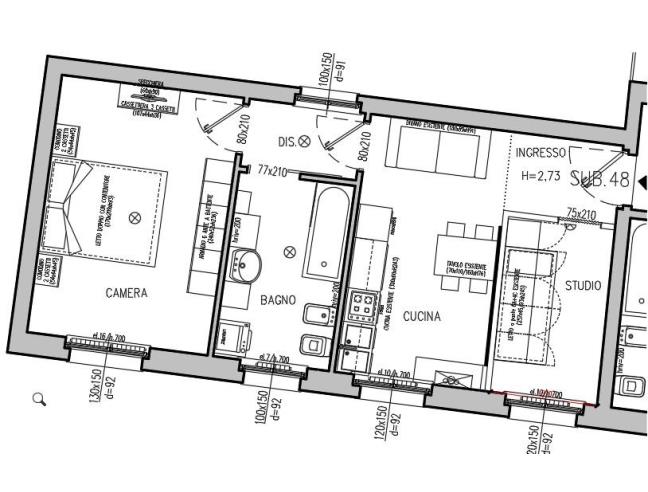 Anteprima foto 8 - Appartamento in Affitto a Cologno al Serio (Bergamo)