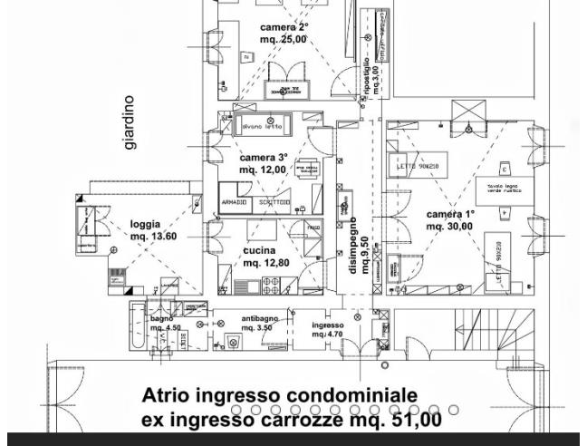 Anteprima foto 4 - Appartamento in Affitto a Firenze - Duomo