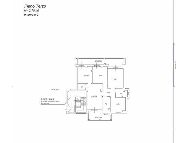 Anteprima foto 7 - Appartamento in Affitto a Foggia (Foggia)