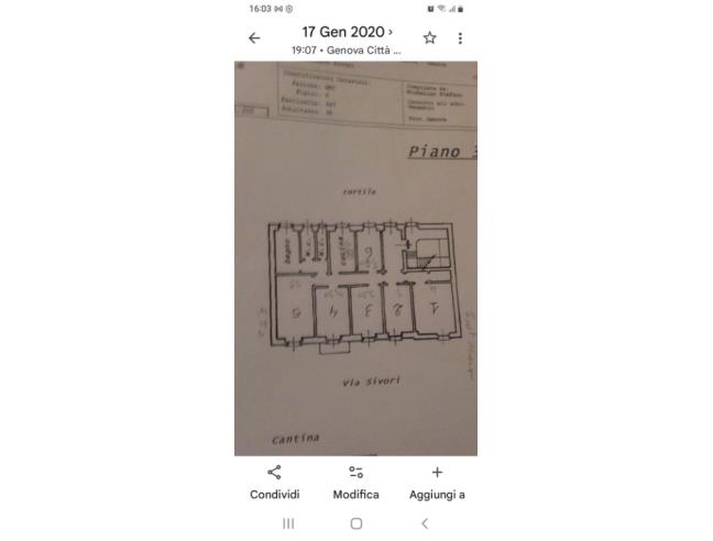 Anteprima foto 3 - Appartamento in Affitto a Genova - Castelletto