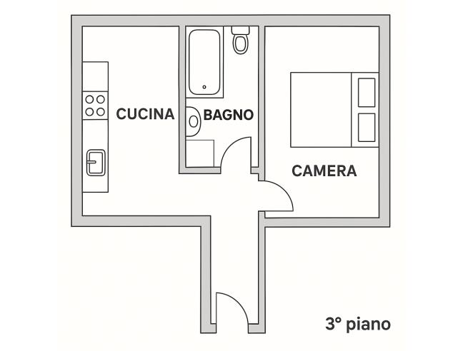 Anteprima foto 6 - Appartamento in Affitto a Milano - Stazione Centrale