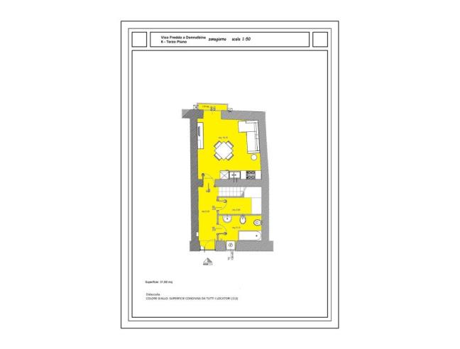 Anteprima foto 6 - Appartamento in Affitto a Napoli - Centro Storico