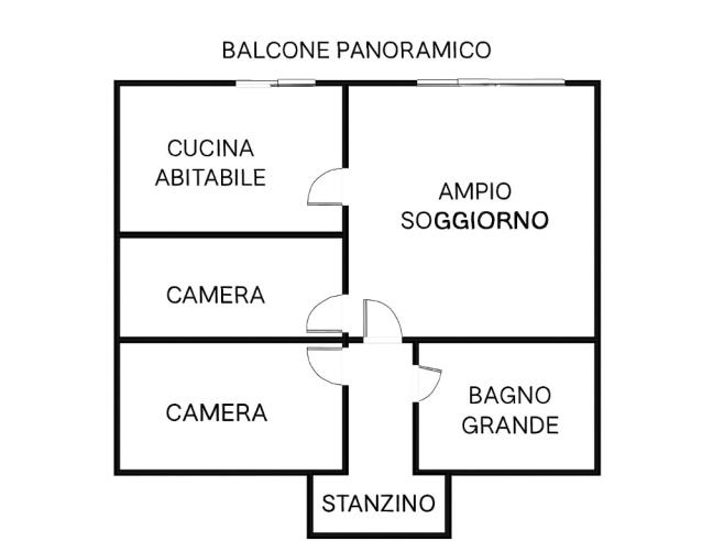 Anteprima foto 3 - Appartamento in Affitto a Napoli - Chiaiano