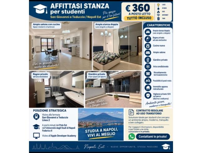 Anteprima foto 8 - Appartamento in Affitto a Napoli - San Giovanni A Teduccio