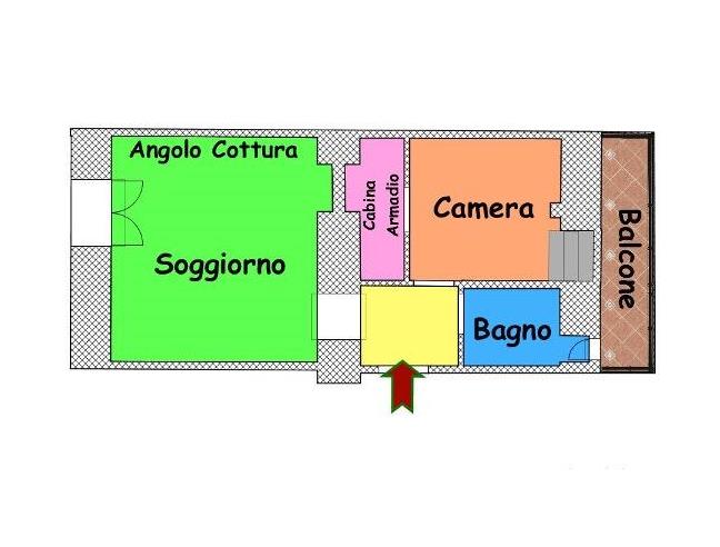 Anteprima foto 5 - Appartamento in Affitto a Roma - San Giovanni