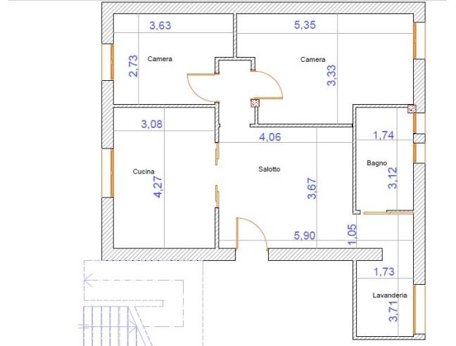 Anteprima foto 8 - Appartamento in Vendita a Bari - San Girolamo