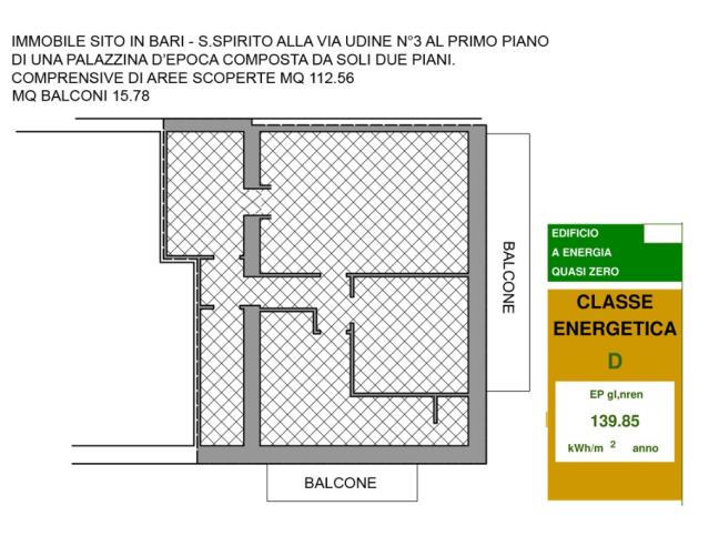 Anteprima foto 4 - Appartamento in Vendita a Bari - Santo Spirito