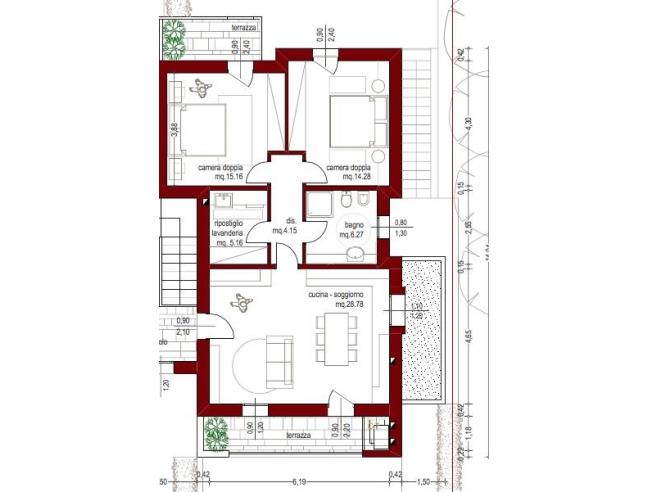Anteprima foto 6 - Appartamento in Vendita a Borgo Veneto (Padova)