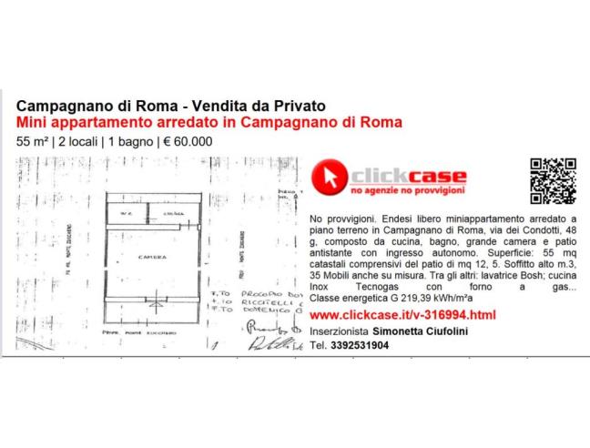 Anteprima foto 8 - Appartamento in Vendita a Campagnano di Roma (Roma)