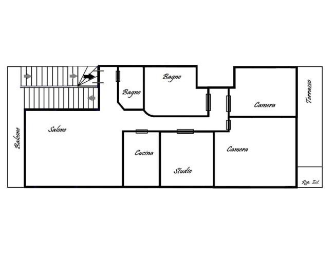 Anteprima foto 8 - Appartamento in Vendita a Campagnano di Roma (Roma)