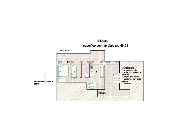 Anteprima foto 8 - Appartamento in Vendita a Cariati (Cosenza)