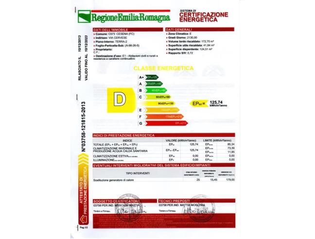 Anteprima foto 5 - Appartamento in Vendita a Cesena - Sant'Egidio