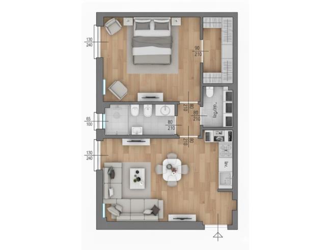 Anteprima foto 8 - Appartamento in Vendita a Cinisello Balsamo (Milano)