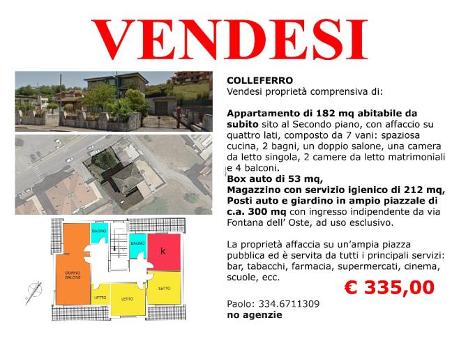 Anteprima foto 1 - Appartamento in Vendita a Colleferro (Roma)