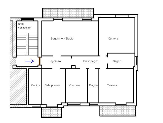 Anteprima foto 3 - Appartamento in Vendita a Colmurano - Passo Colmurano