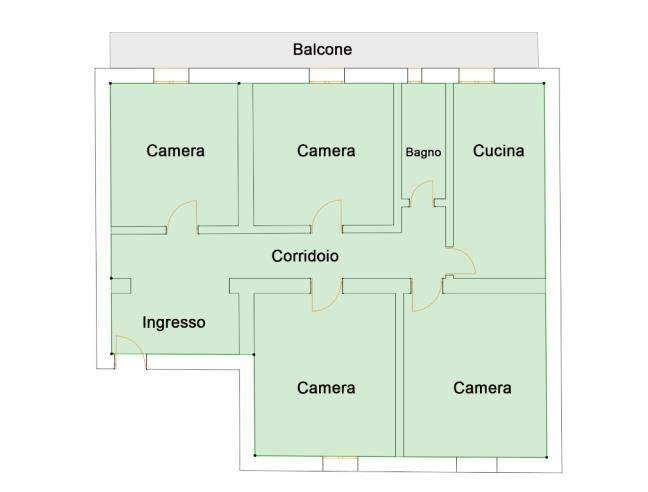 Anteprima foto 8 - Appartamento in Vendita a Crotone (Crotone)