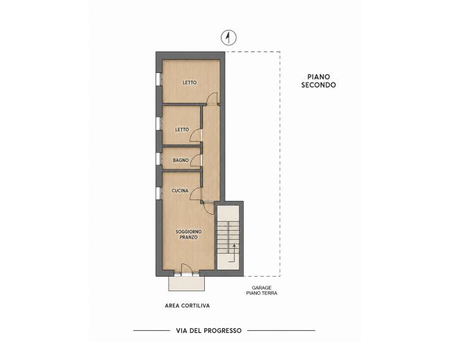 Anteprima foto 7 - Appartamento in Vendita a Ferrara - Gaibanella