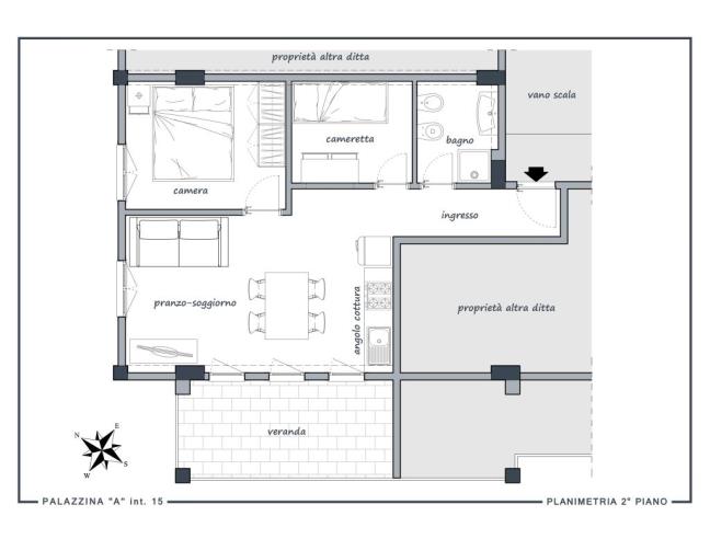 Anteprima foto 3 - Appartamento in Vendita a Furnari - Tonnarella