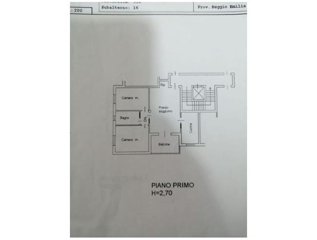 Anteprima foto 1 - Appartamento in Vendita a Gattatico - Praticello