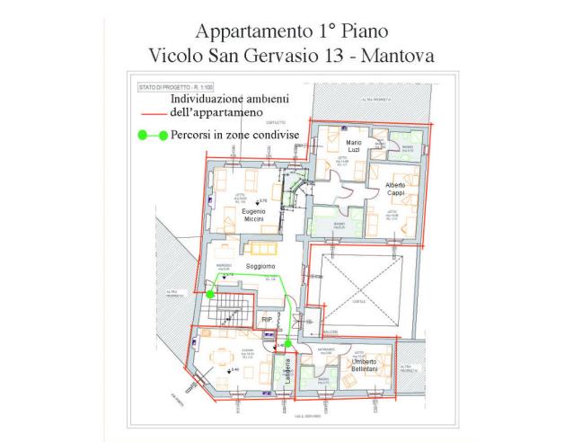 Anteprima foto 6 - Appartamento in Vendita a Mantova (Mantova)