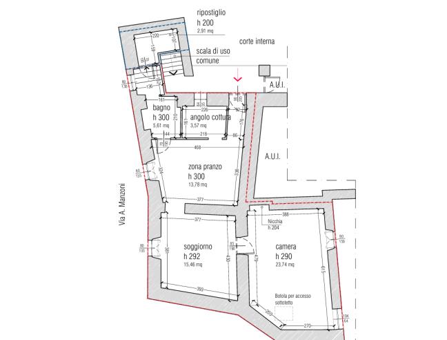 Anteprima foto 6 - Appartamento in Vendita a Marchirolo (Varese)