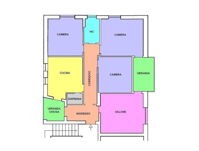 Anteprima foto 8 - Appartamento in Vendita a Messina - Gazzi