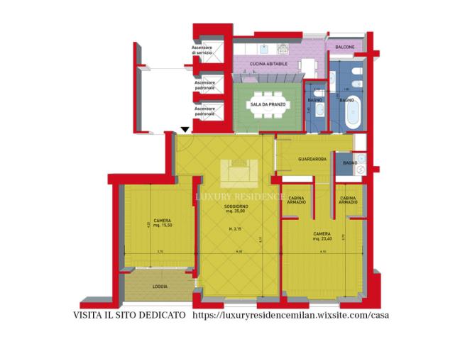 Anteprima foto 6 - Appartamento in Vendita a Milano - Repubblica