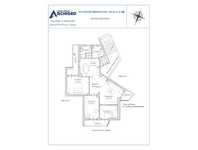 Anteprima foto 8 - Appartamento in Vendita a Mondovì (Cuneo)