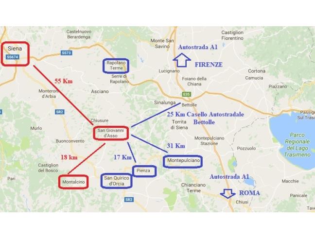 Anteprima foto 8 - Appartamento in Vendita a Montalcino (Siena)