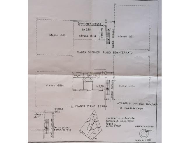 Anteprima foto 5 - Appartamento in Vendita a Novafeltria - Perticara
