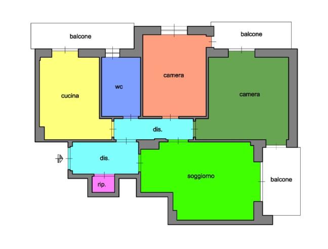 Anteprima foto 5 - Appartamento in Vendita a Ovada (Alessandria)