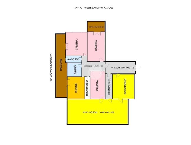 Anteprima foto 1 - Appartamento in Vendita a Palermo - Malaspina