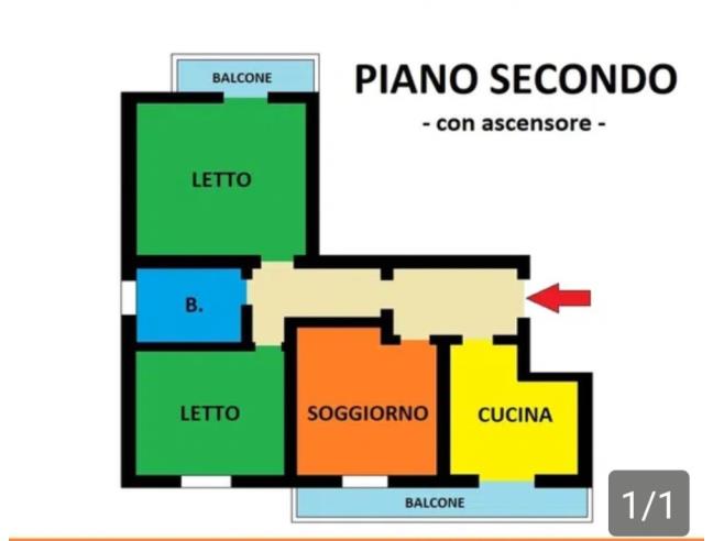Anteprima foto 1 - Appartamento in Vendita a Piacenza (Piacenza)