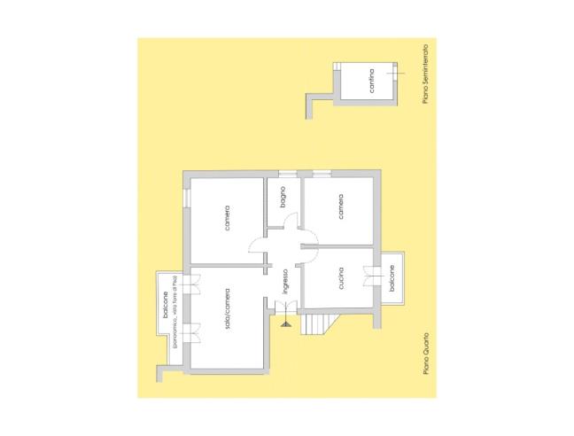 Anteprima foto 3 - Appartamento in Vendita a Pisa - Centro Storico