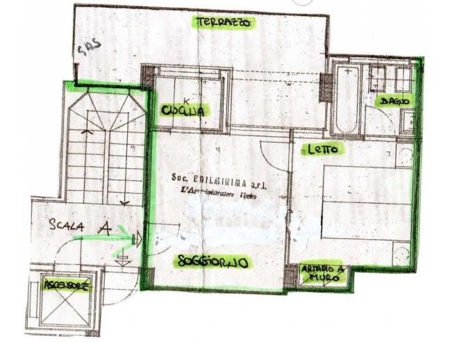 Anteprima foto 2 - Appartamento in Vendita a Roma - Cassia