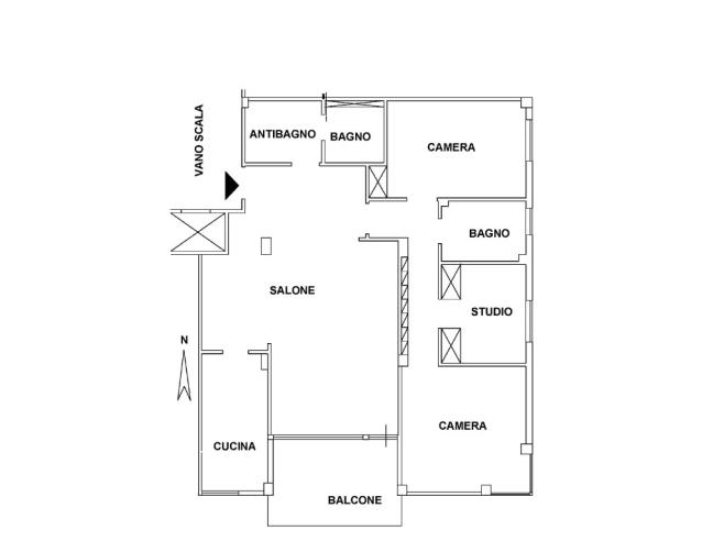 Anteprima foto 4 - Appartamento in Vendita a Roma - Monteverde