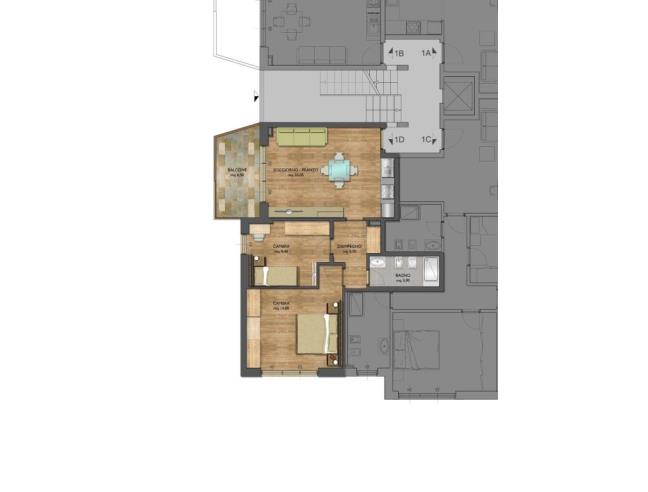 Anteprima foto 7 - Appartamento in Vendita a Roma - Mostacciano