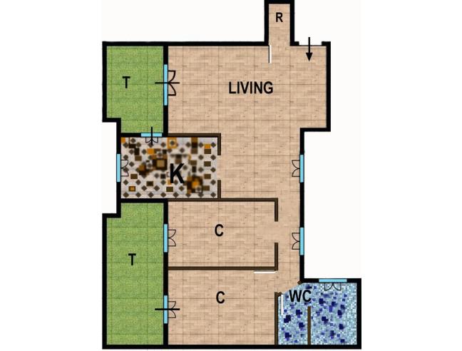 Anteprima foto 1 - Appartamento in Vendita a Roma - Ostia