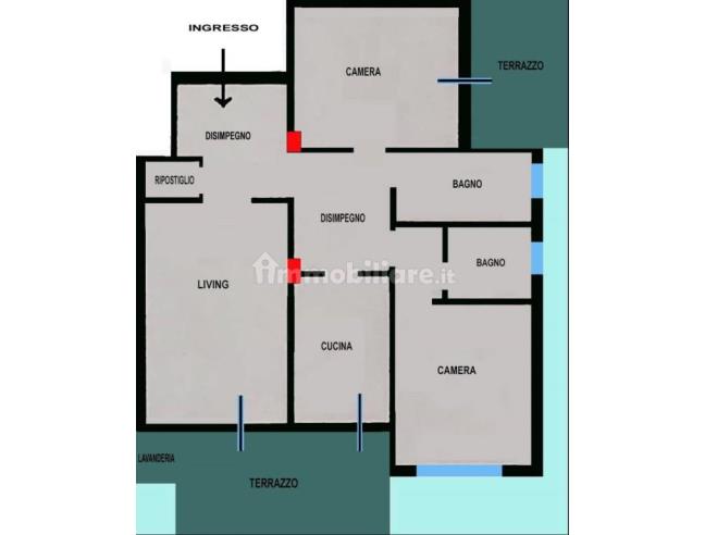 Anteprima foto 4 - Appartamento in Vendita a Roma - Ostia