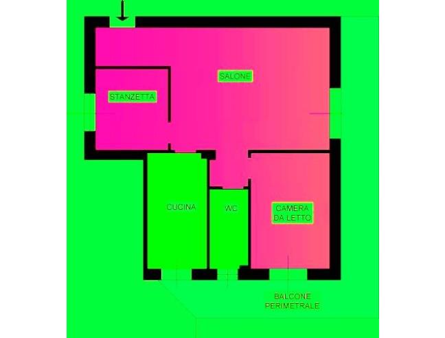 Anteprima foto 7 - Appartamento in Vendita a Rometta - Rometta Marea