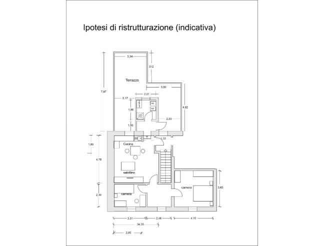 Anteprima foto 4 - Appartamento in Vendita a San Lorenzo in Campo (Pesaro e Urbino)