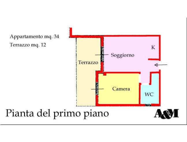 Anteprima foto 4 - Appartamento in Vendita a Scalea (Cosenza)