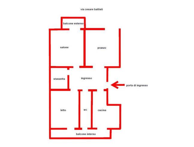 Anteprima foto 8 - Appartamento in Vendita a Taranto - Centro città