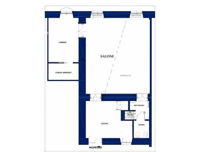 Anteprima foto 4 - Appartamento in Vendita a Torino - Centro