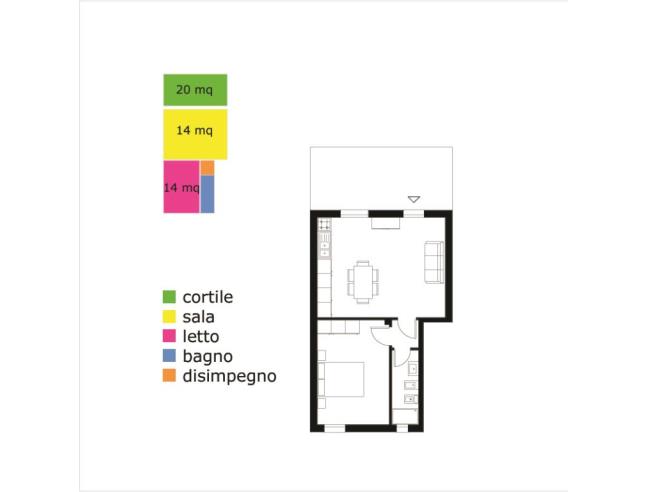 Anteprima foto 6 - Appartamento in Vendita a Valledoria (Sassari)