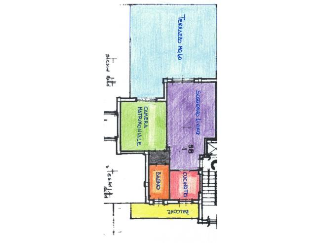 Anteprima foto 6 - Appartamento in Vendita a Vercelli - Centro città