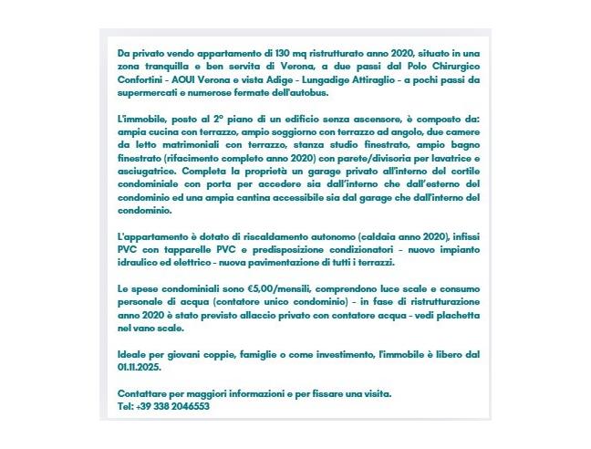 Anteprima foto 2 - Appartamento in Vendita a Verona - Ponte Crencano