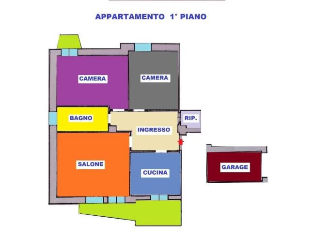 Anteprima foto 2 - Appartamento in Vendita a Viterbo (Viterbo)